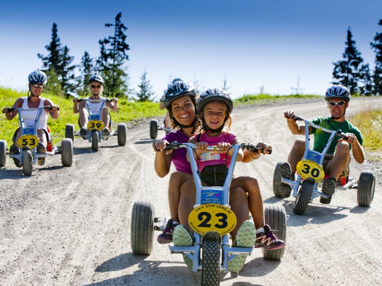 Das Mountain GoKart in Schladming